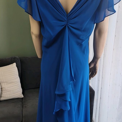 Blue airy dress XL-XXL, perfect for wedding or baptism