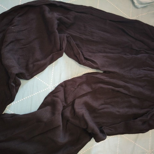 Black bustier and pants set like new