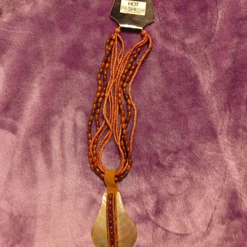Necklace new with beads