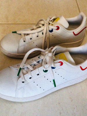 Adidas Stan Smith Νο.36 σαν καινούργιο, άσπρα παπούτσια αγοριού