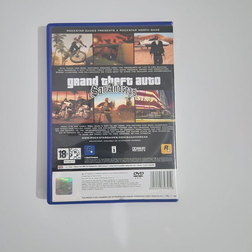Grand Theft Auto San Andreas PlayStation 2 μεταχειρισμένο