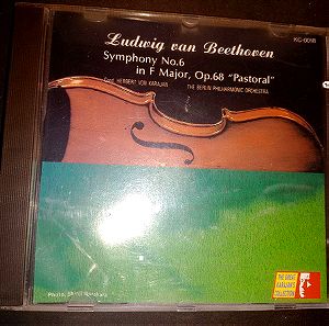 CD LUDWIG VAN BETHOVEN-SYMPHONY NO 6 IN F MAJOR OP.68 PASTORAL
