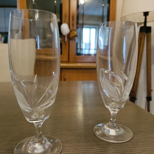 Crystal glasses like new, crystal n 24