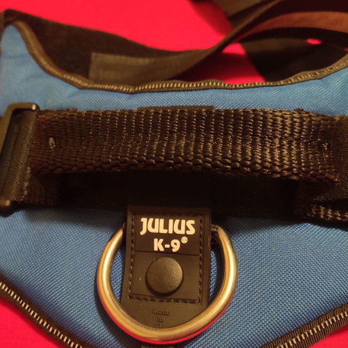 JULIUS-K9 Power σαμαράκι μέγεθος 1 σαν καινούργιο, μαύρο μπλέ