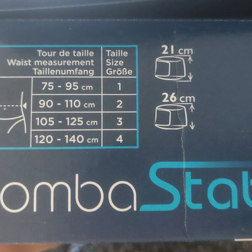 Thuasne LombaStab lumbar belt new with special adjustment cords