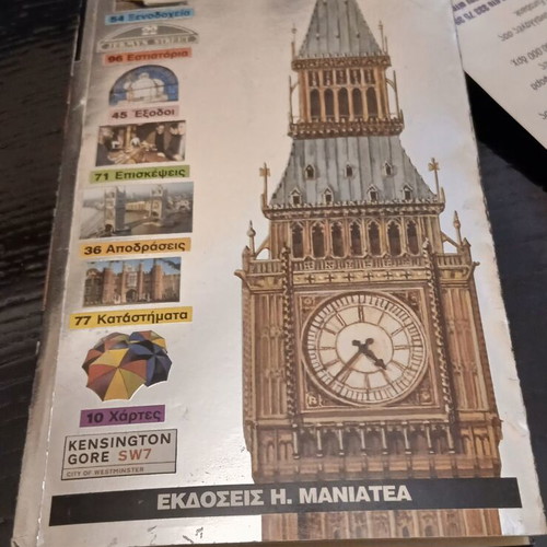 London Travel Guide 1999 like new, maps and attractions