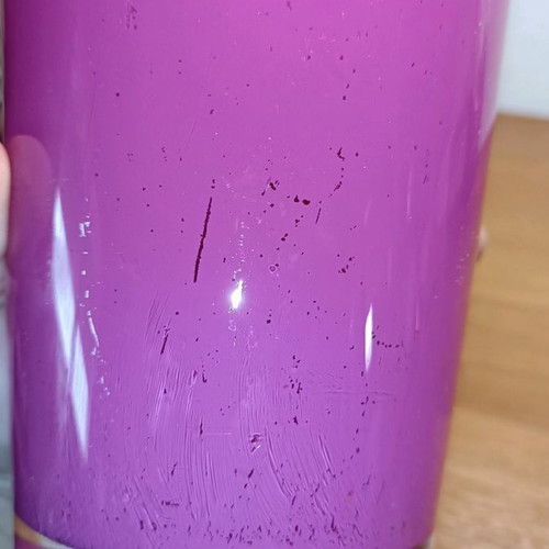 Carrefour Home vase used with wear, height 22cm