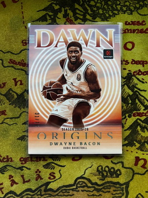 Panini Origins Euroleague 2025-26 Dwayne Bacon Dawn Insert card