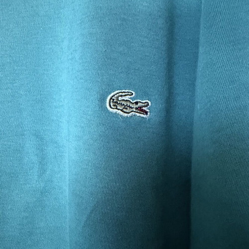 Lacoste T-shirt like new, green cotton