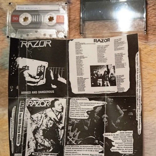 Razor Fun with Sharp Object Armed And Dangerous cassette tape like new
