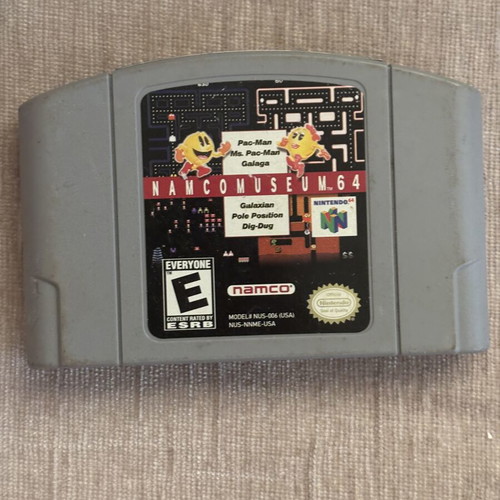 Namco Museum Nintendo 64 N64 NTSC game