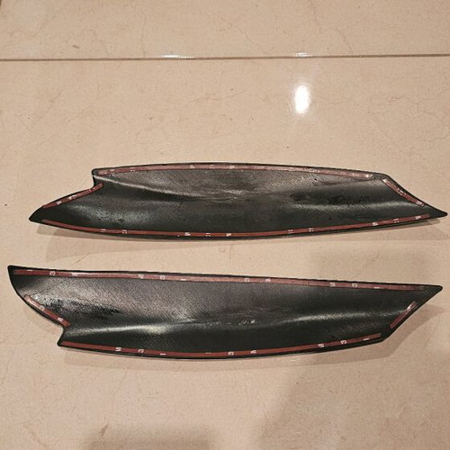 Golf 5 headlight eyebrows new with tape