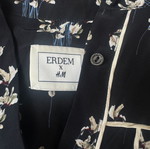 H&M Erdem Floral Silk Blouse like new, size 36