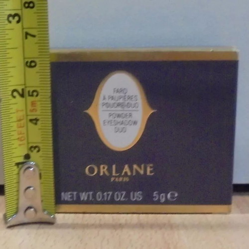 Orlane vintage eyeshadow duo No24 Vert Patine / Oraze blue new with box