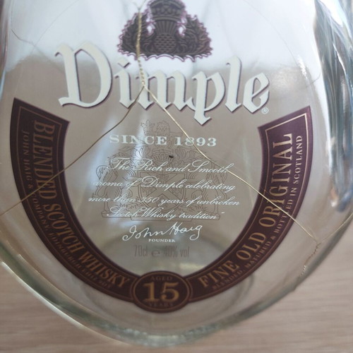 DIMPLE 15 years bottle