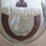 DIMPLE 15 years bottle