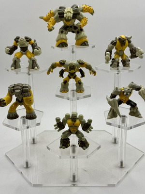 Gormiti Series 2 Earth Tribe complete, used