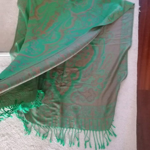 Cashmere basmina new in green peroke color