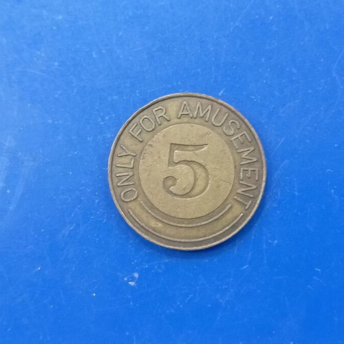 Token JK 5 used, only for amusement