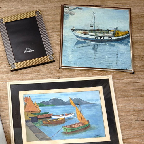 Handmade photo frames, set of two