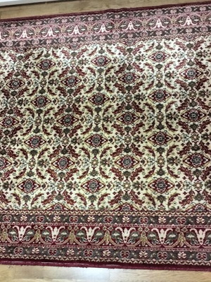 Μάλλινο χαλί μεταχειρισμένο, 150x240 εκ., κλασικό σχέδιο