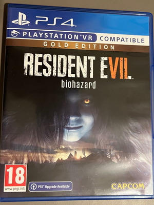 Resident Evil 7 Biohazard Gold Edition PS4 like new