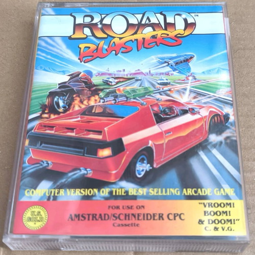 Road Blasters (US Gold) Amstrad cassette like new