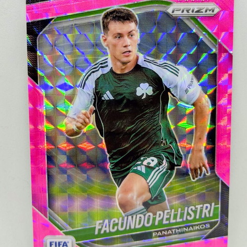 Panini FIFA Prizm 2025/26 Facundo Pellistri Pink Mosaic Parallel card new