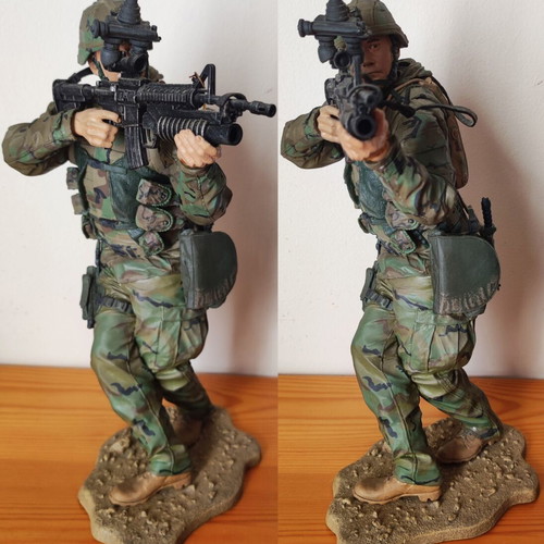 McFarlane's Military Army Paratrooper deluxe action figure 12 inch 1:6 scale