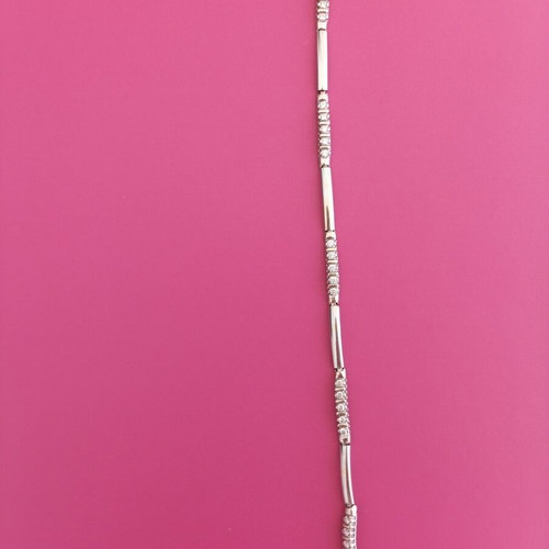 White gold bracelet 14 carat 585, like new, 7.3 grams