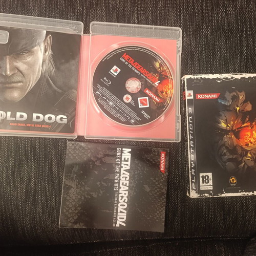 Metal Gear Solid 4 Guns of the Patriots PS3 game