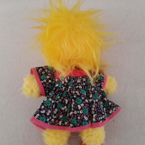 El Greco 1980s plush chick and duck set used