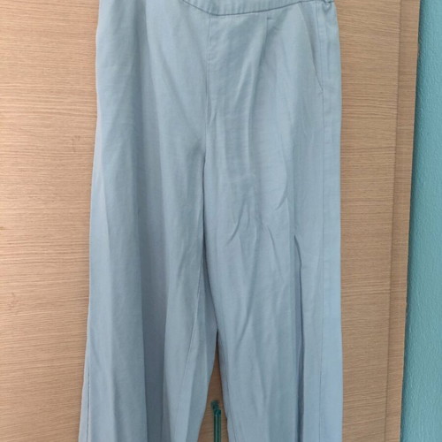 Only zip culottes new in sky blue, viscose fabric, size L