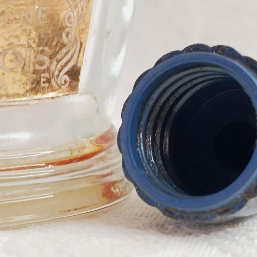 Vintage collectible Ramage perfume with blue cap Bourjois used