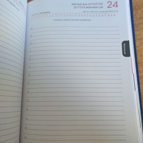 2026 Diary new with elastic band and pen holder