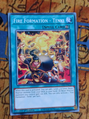 Fire Formation Tenki Continuous Spell κάρτα, LAVD Yugioh