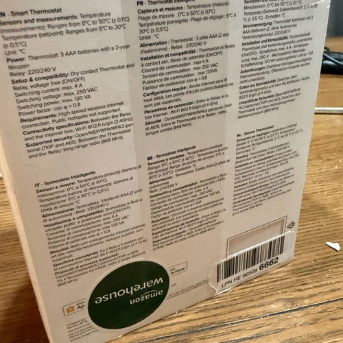 Netatmo Smart Thermostat new heating thermostat for oil systems