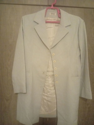 Positivo suit like new, long jacket large, straight pants XL