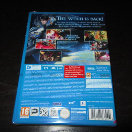 Bayonetta 2 Nintendo Wii U new sealed