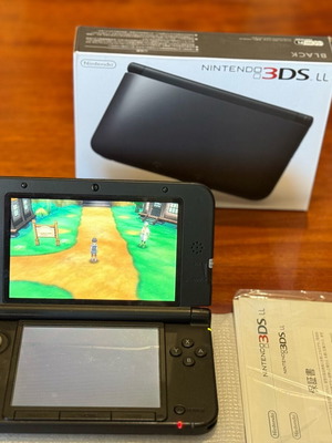 Nintendo 3DS XL μαύρο σαν καινούργιο, πλήρες σε κουτί