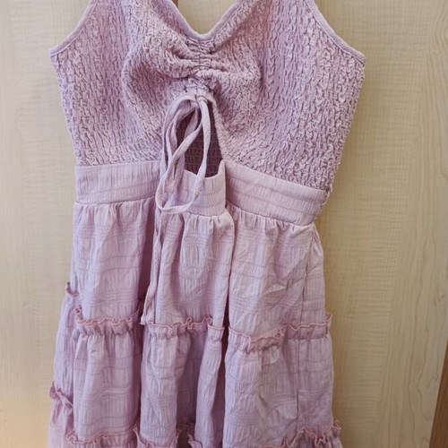 Shein dress, shirt, and crop top bundle new, size M, pink and red