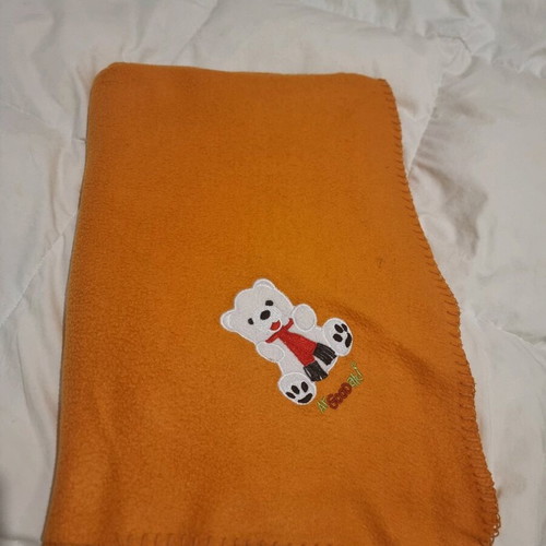 Fleece blanket bear used