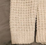 Zara sweater very thick like new, white, size L