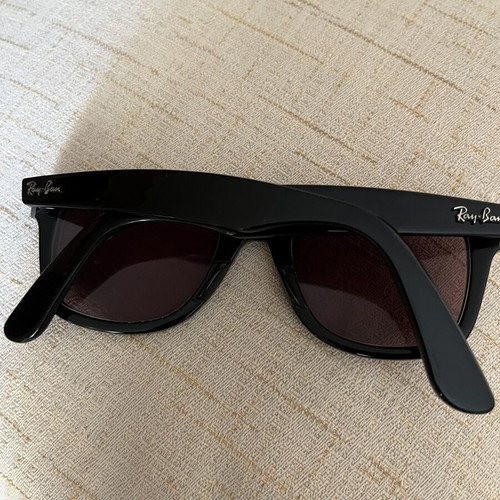 Ray Ban rb2140 901 Sunglasses with Myopic Lenses Like New, Black