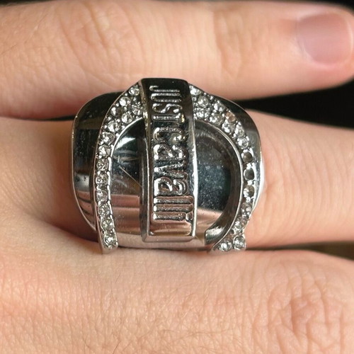 Just Cavalli ring like new, size 48, silver