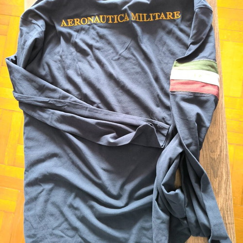 Aeronautica Militare sweatshirt καινούργιο, επετειακό 100 χρόνια, μπλε, 4XL