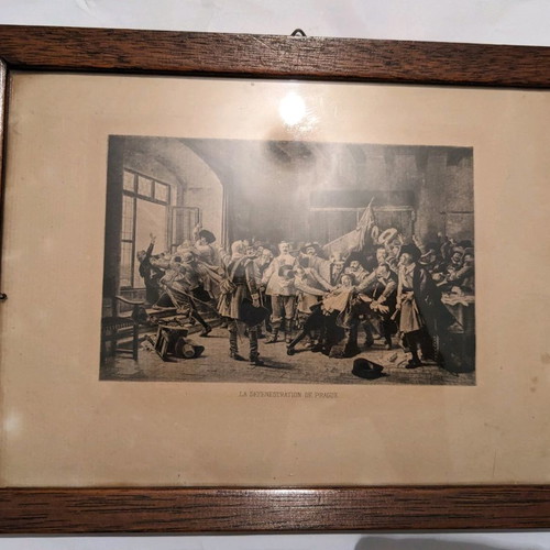 Set of 3 engravings like new with famous old images