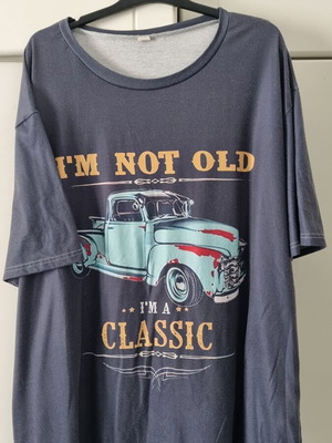 Men's short-sleeve T-shirt Plus size 4XL, grey