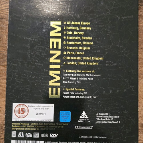 Eminem All Access Europe CD like new, hip-hop