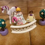 Playmobil νύφη με παρανυφάκι και άλογο, σαν καινούργιο